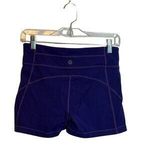 Athleta Women's Athletic Sports Gym Shorts Purple Size M‎